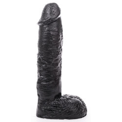 Hung System Gode Mickey Hung System 19 x 5.5 cm Noir
